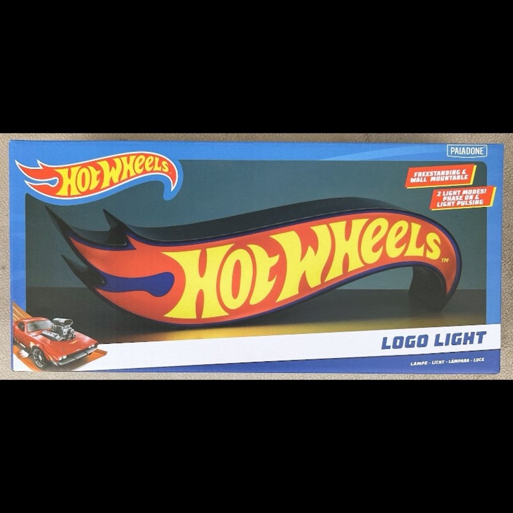 Hot Wheels Logo Light